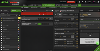 CÓMO APOSTAR EN SPORTIMBA