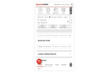 PLATAFORMA APUESTA TOTAL