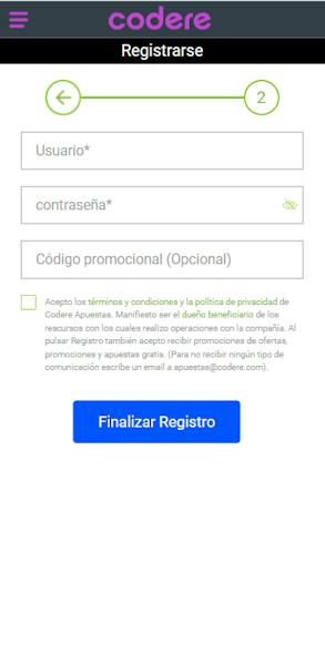 Código Promocional Codere México 2026: [SUPERAPUESTA]