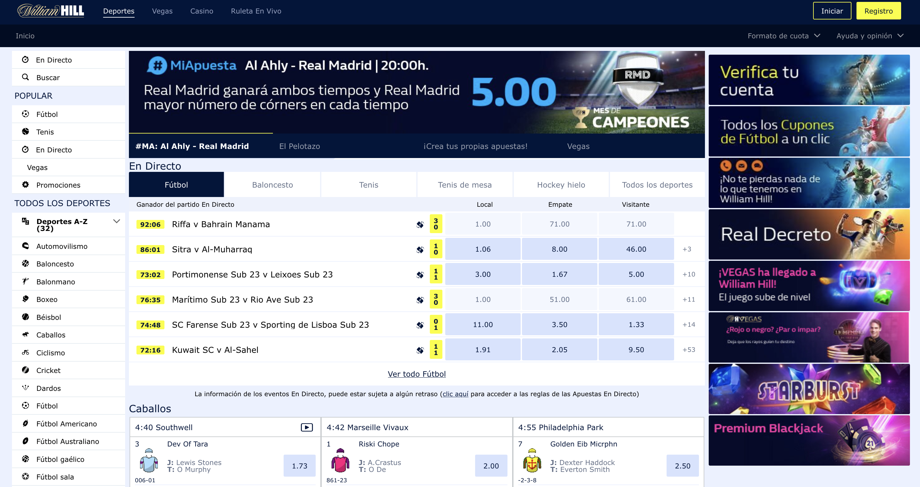 Plataforma William Hill