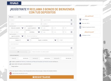 Rivalo Colombia Registro