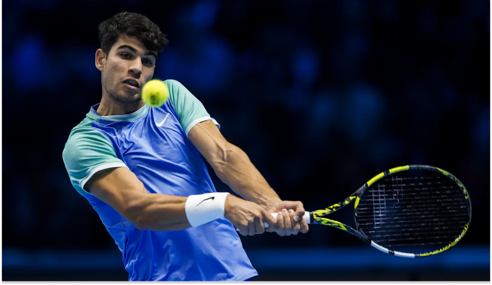 Carlos Alcaraz - Andrey Rublev ATP Nitto Finals 2024