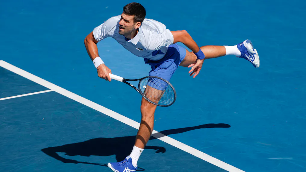 Más / Menos en las apuestas deportivas: Djokovic sirve en el Abierto de Australia