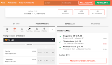 Plataforma Leo Vegas